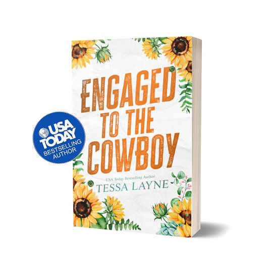 Engaged to the Cowboy (Wives of the Flint Hills Book 1)