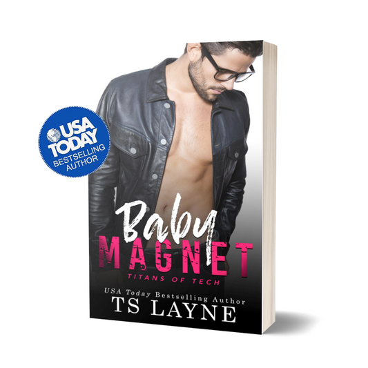 Baby Magnet: A Billionaire Secret Baby Romance (Filthy Bad Billionaires/Titans of Tech Book 3)